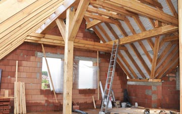 Betws Bledrws attic trusses